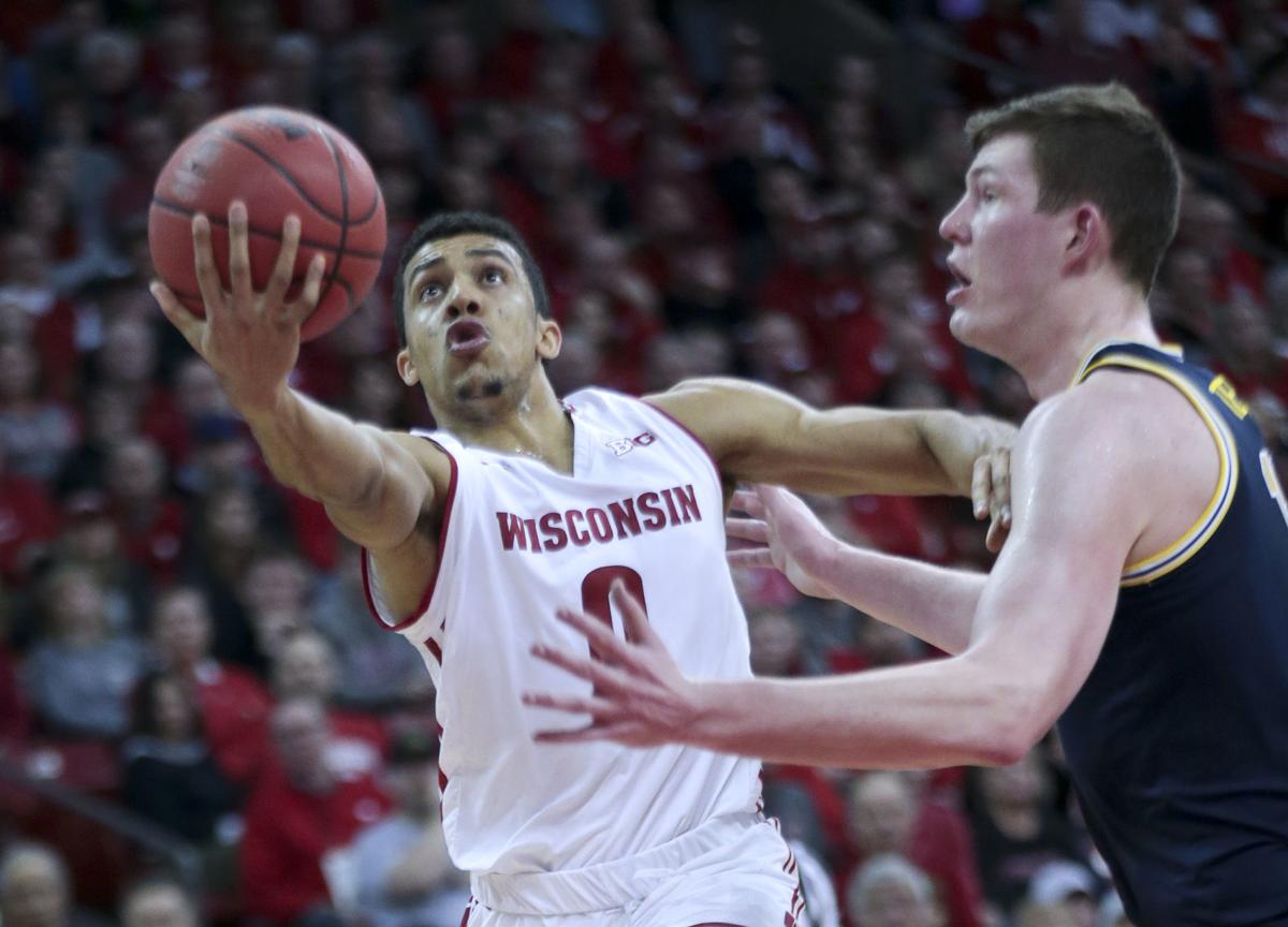 Uw Basketball Badgers Guard D Mitrik Trice Hopes He S Improved