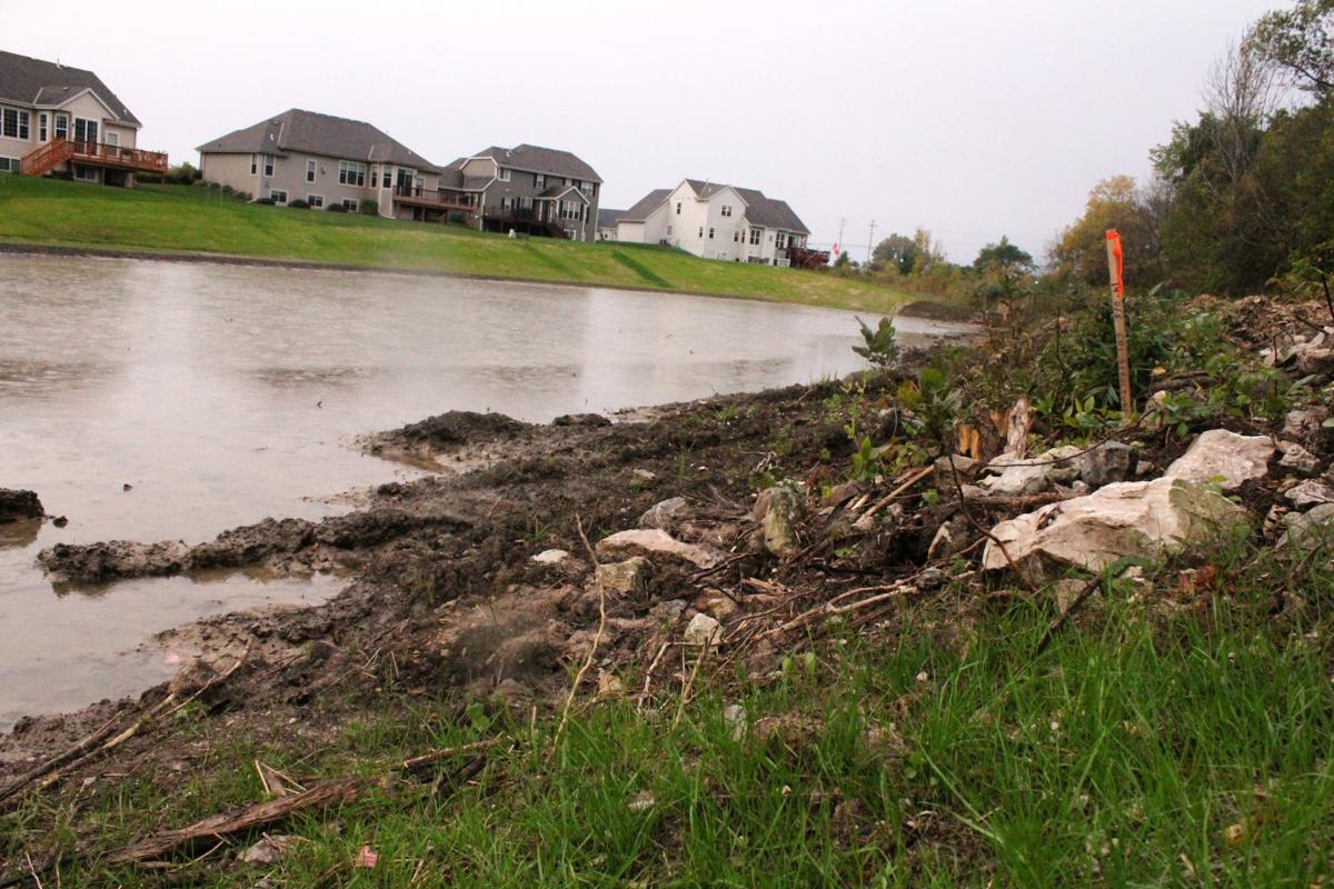 How a pond got drained