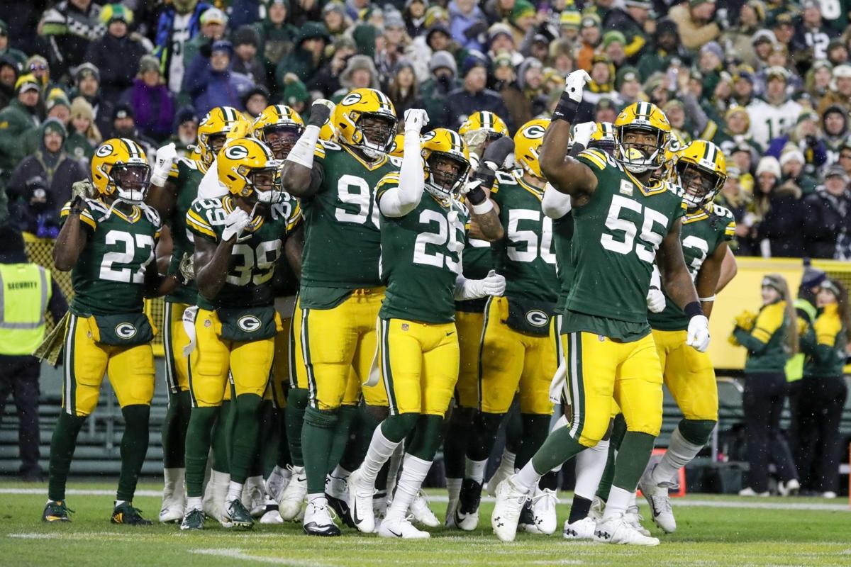 Packers Big Play By Defense On Last Second Goal Line Stand Seals Victory Football Journaltimes Com