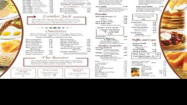 Rooster's Menu | Offers | journaltimes.com