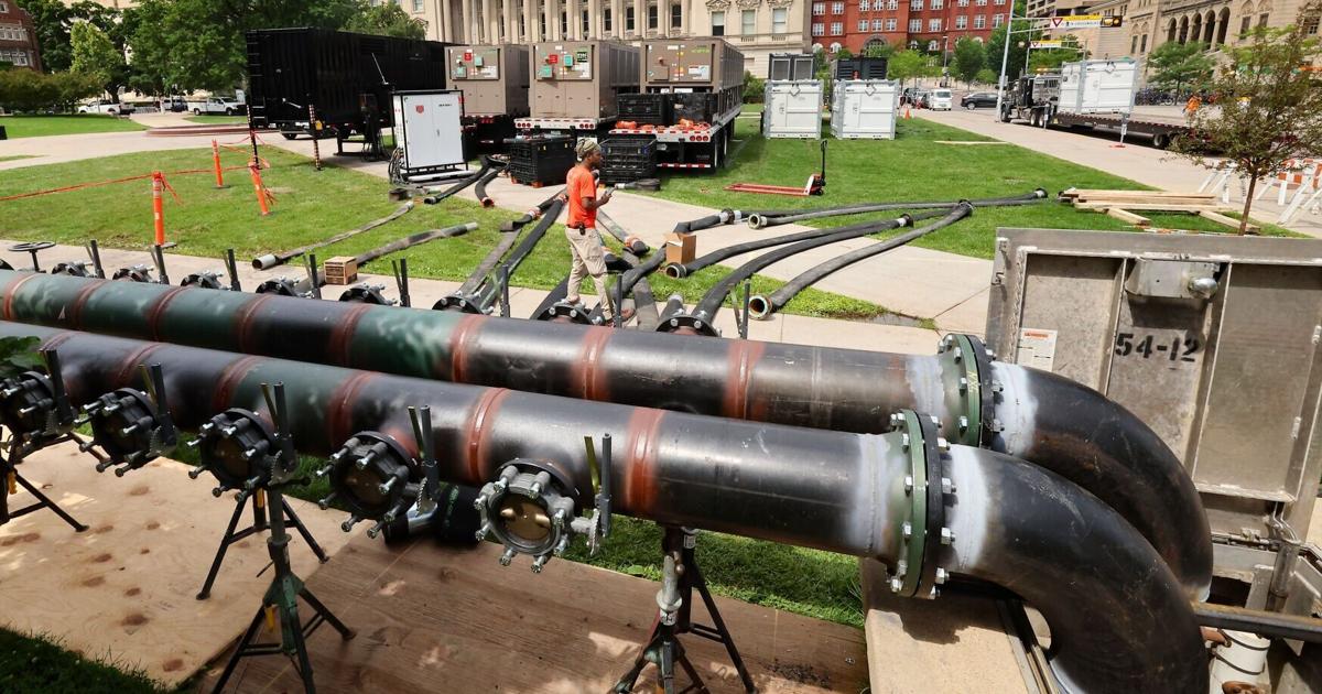 UW-Madison air conditioning upended from water main break