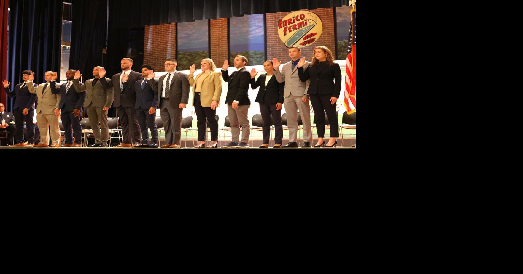 Racine Police Dept. welcomes 12 new officers, promotes two