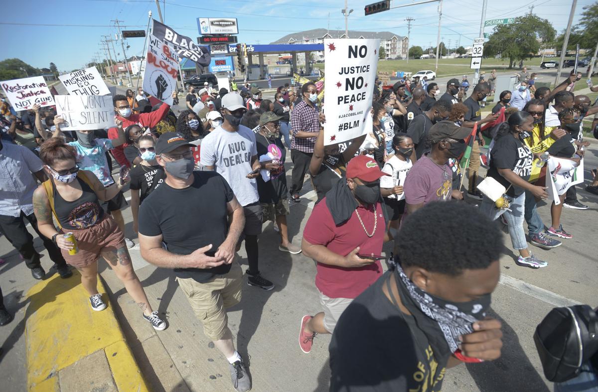 In Kenosha An Overflow Crowd Demands Justice For Jacob Local News Journaltimes Com