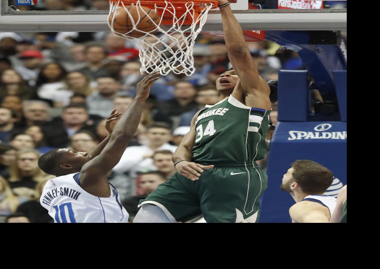 Bucks Giannis Scores 29 And Beat Mavs 122 107 For Sixth Straight