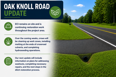 OAK KNOLL ROAD UPDATE 6/19/26