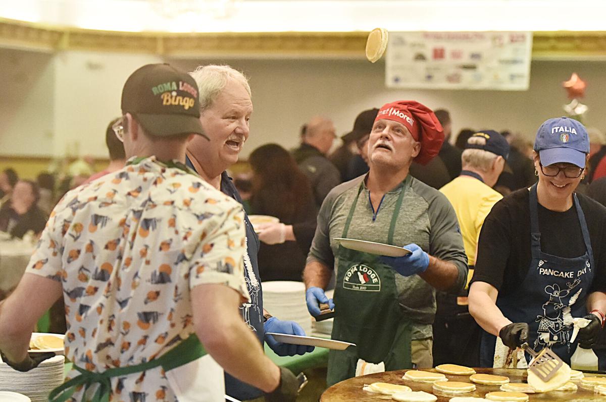 Pancake Day April 29 at Roma Lodge