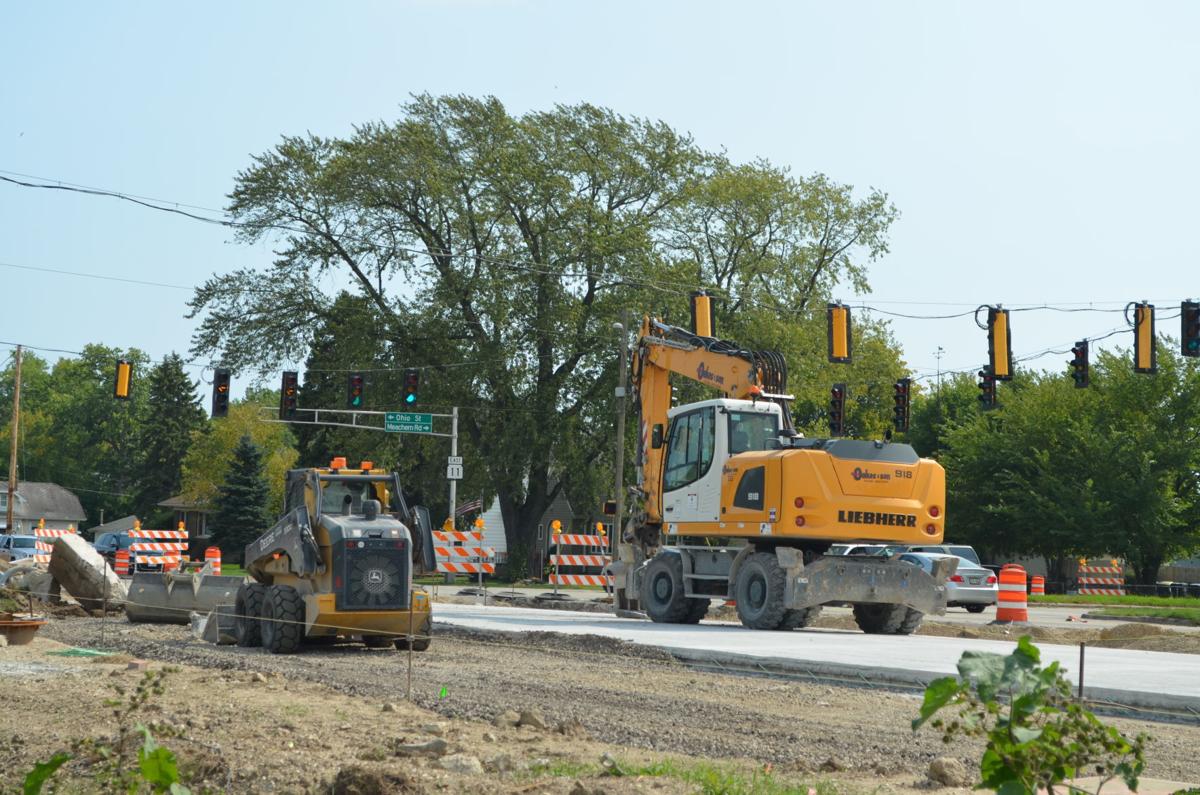Durand Avenue construction