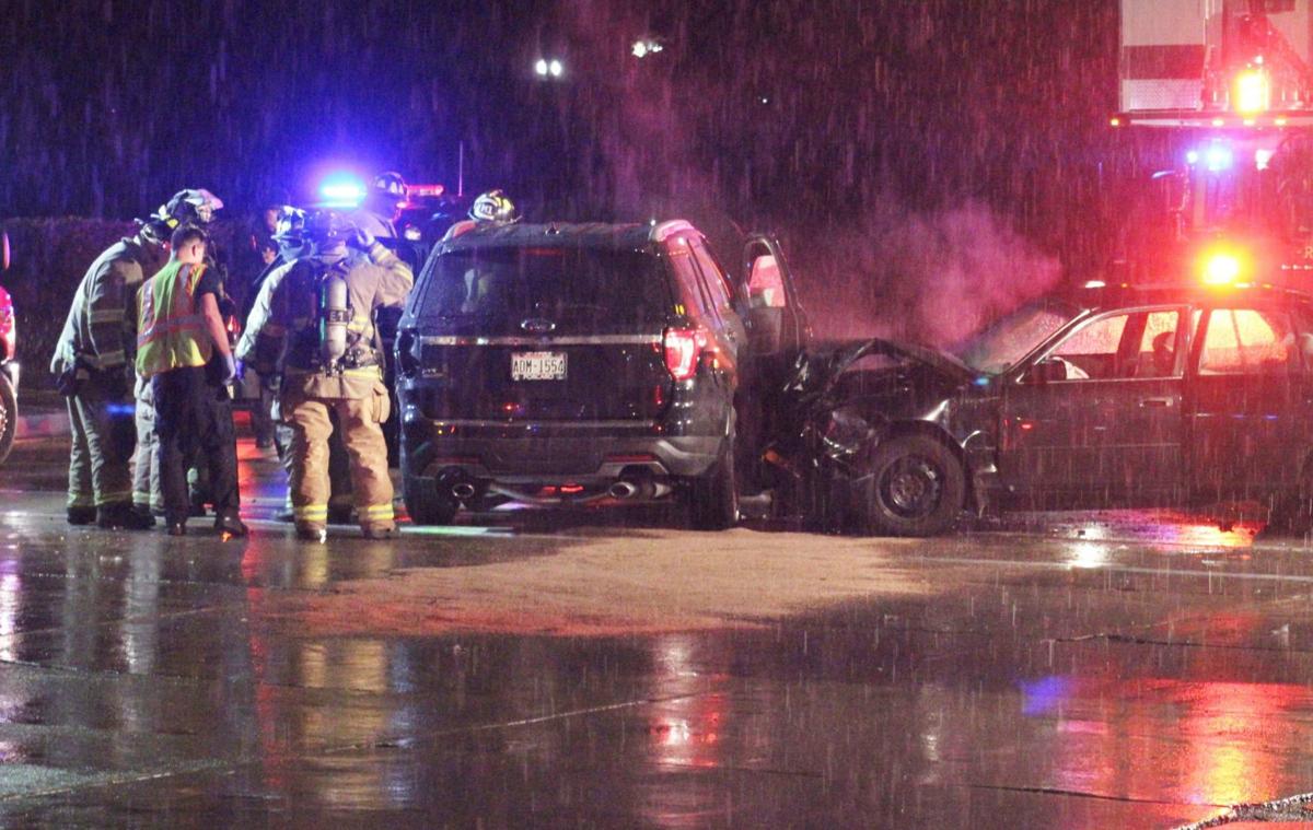 Man reportedly unresponsive after Wednesday night crash at Douglas and