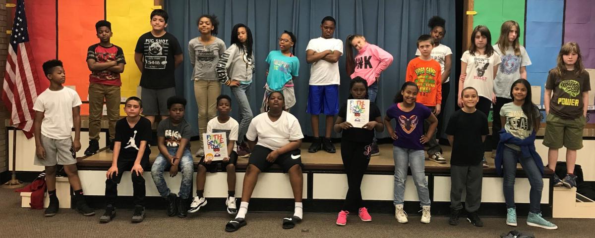 Giese Elementary School Fifth Grade students become published authors