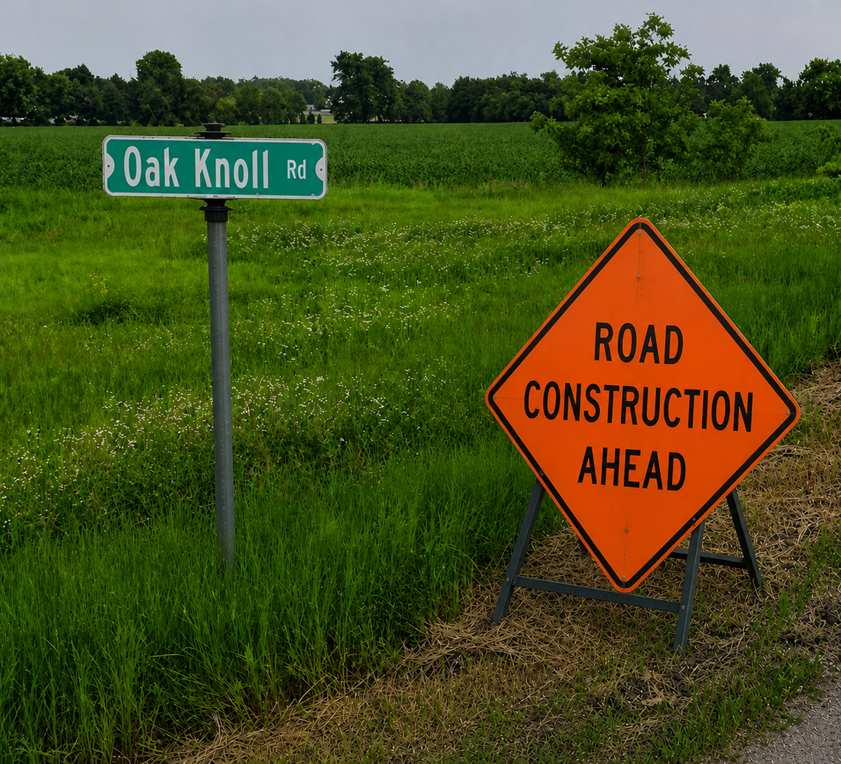 🚧 Oak Knoll Rd Project Update 🚧