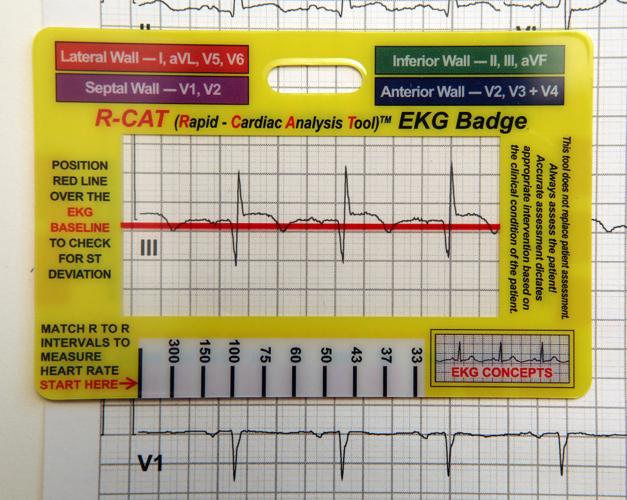EKG Concepts - R-CAT Badge - Interpreting EKG Rhythms 
