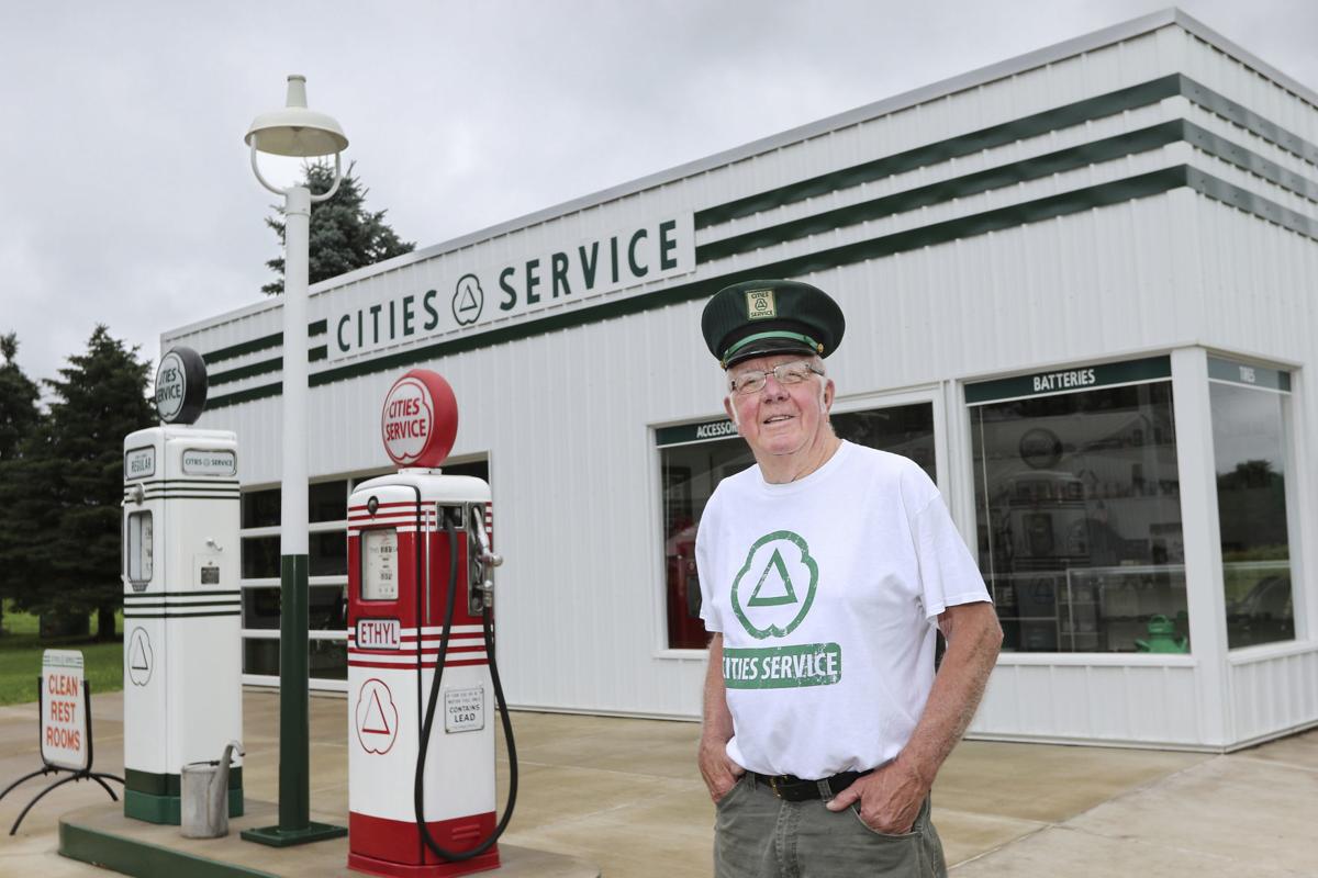 Chippewa Falls man builds replica of gas station he worked