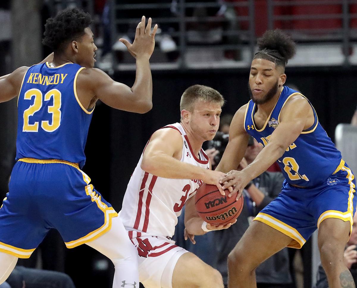 College Basketball Davidson Ford Lift Wisconsin Past Mcneese