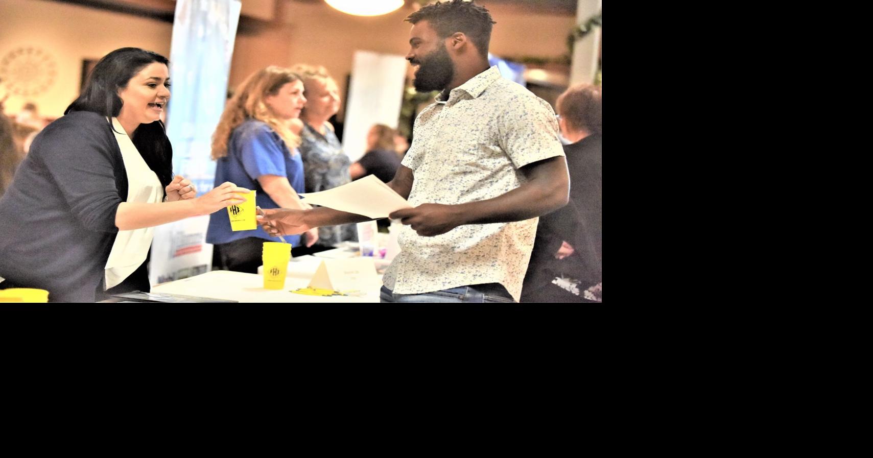 'I'll go above and beyond' Eager job seekers attend Racine Job Fair