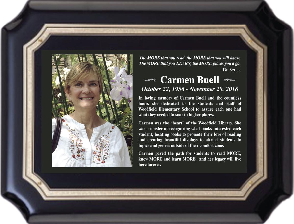 Woodfield Elementary Remembers Carmen Buell A Journaltimes Com