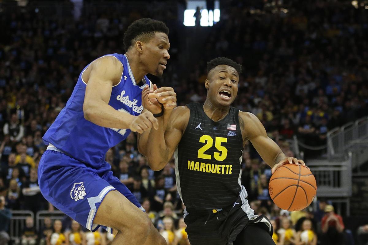 Powell Leads No 13 Seton Hall Past Marquette 88 79 Basketball