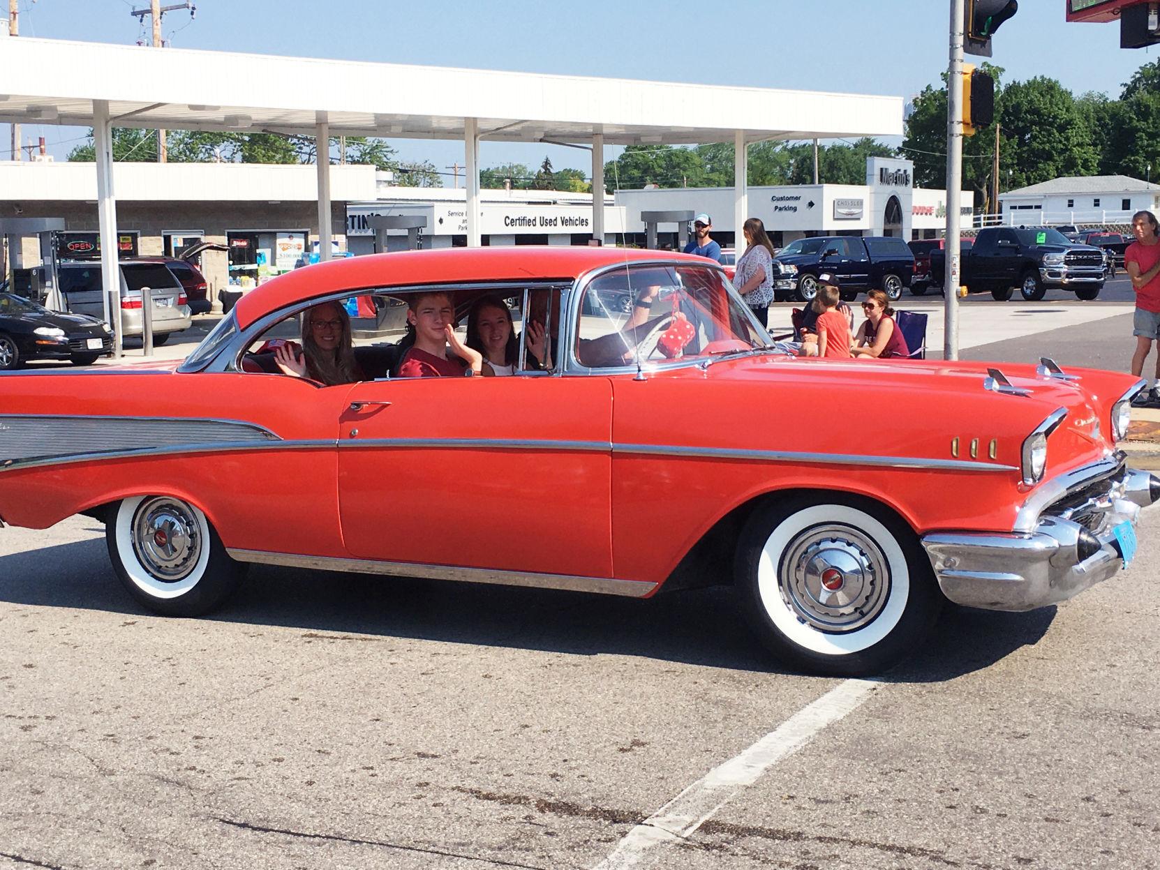 Classic Chevy joins parade for Fourth of July in Union Grove