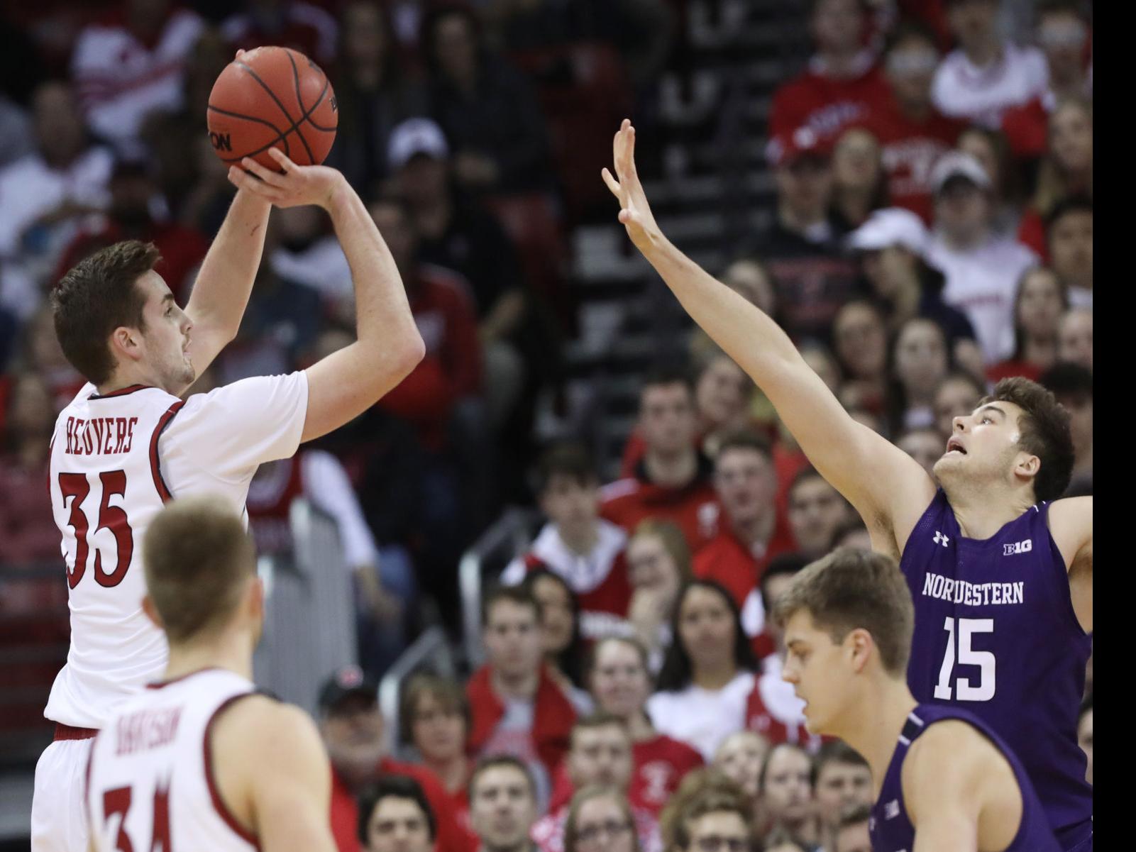 Wisconsin Basketball Badgers Win Move Into 3 Way Tie Atop Big
