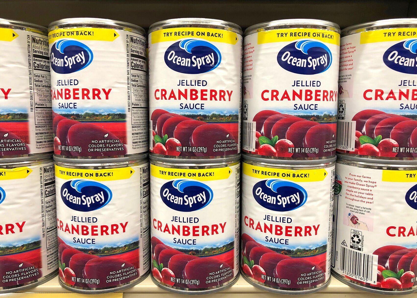 Here's why Ocean Spray cranberry sauce labels are upside down