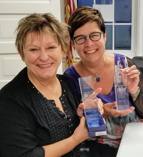 Pat Levine and Denise Roberts McKee
