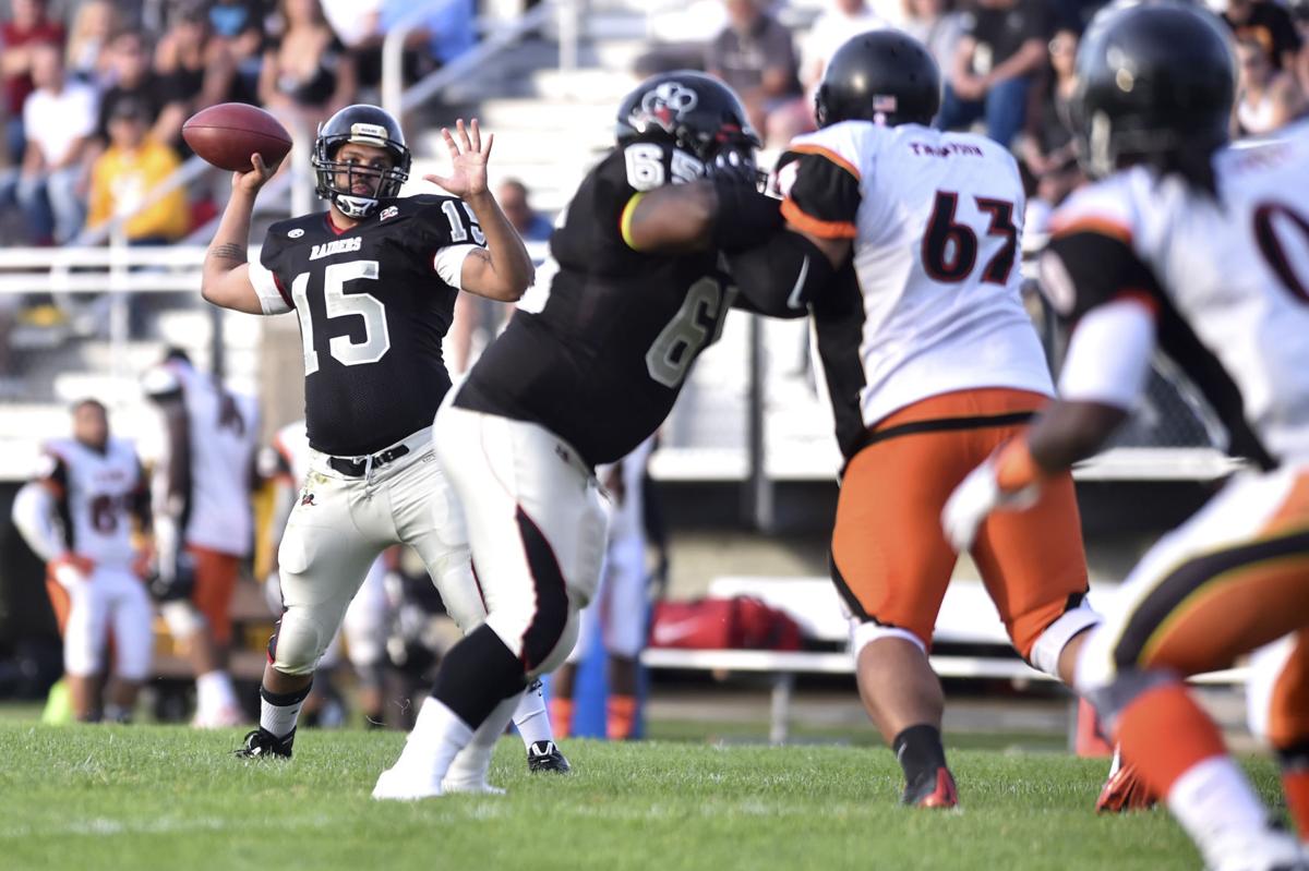 Photos: Raiders hype up local high school football teams for Bone Game