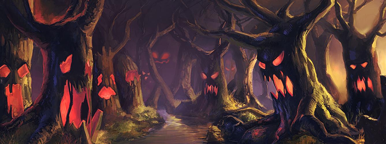 haunted woods