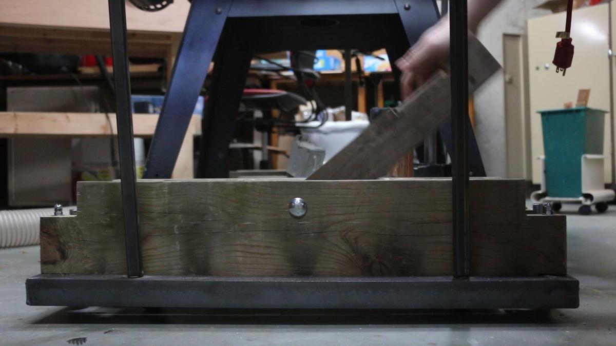 Project Lab How To Make Retractable Wheels For A Heavy Table Saw