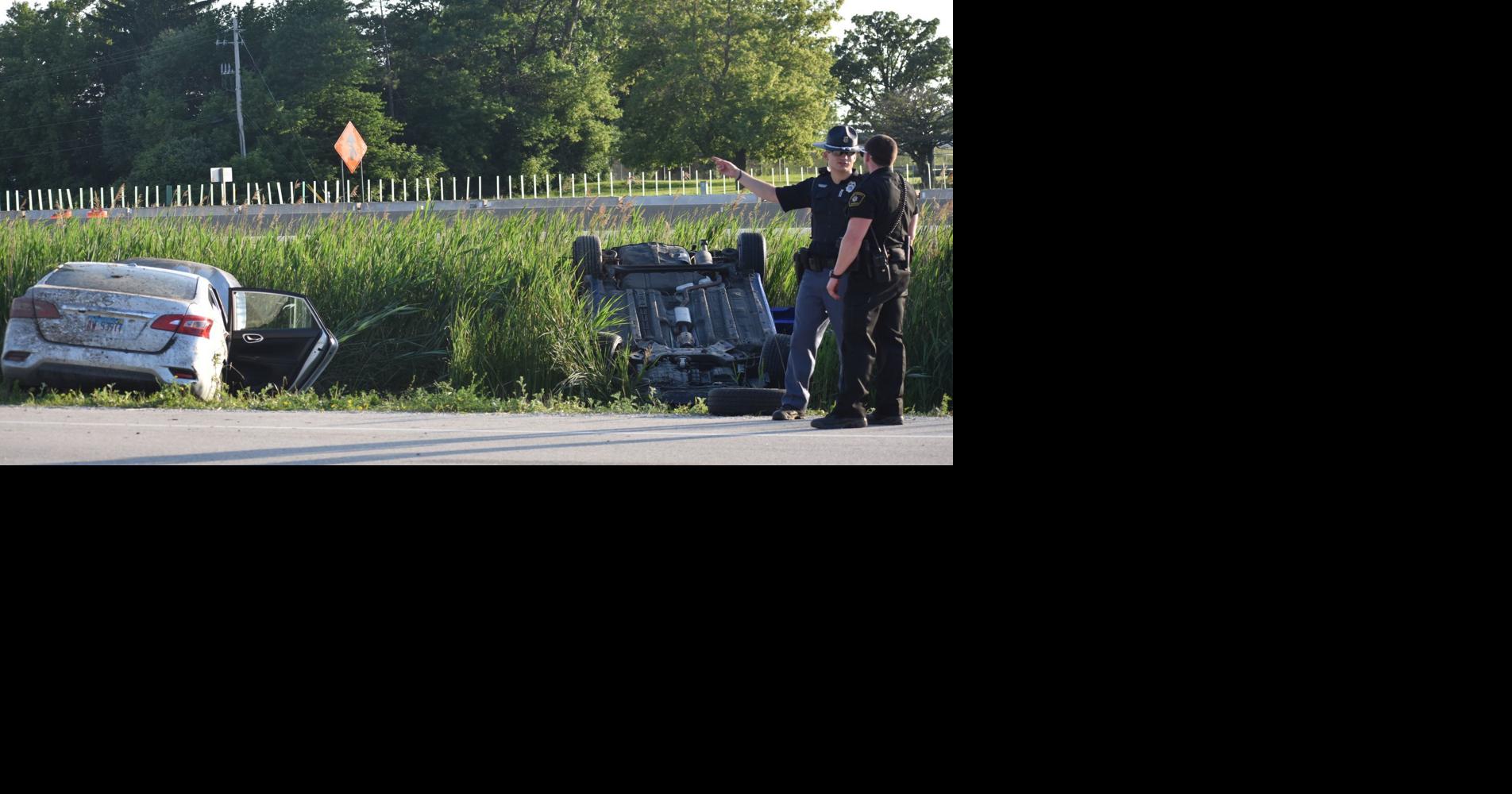 Children injured in rollover crash on Interstate: Driver accused of OWI