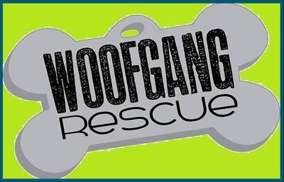 Woof Gang Rescue's logo.
