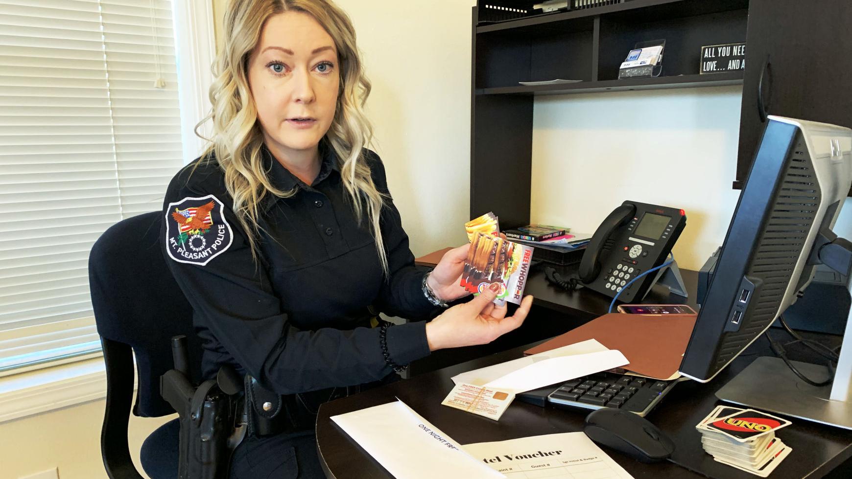 A way for cops to help those who need it the most: Mount Pleasant Police Department launches Project Blue Heart - Vimarsana News