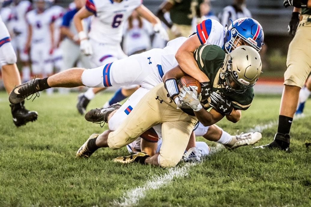 In Photos: Case football falls short against Kenosha Tremper 27-14