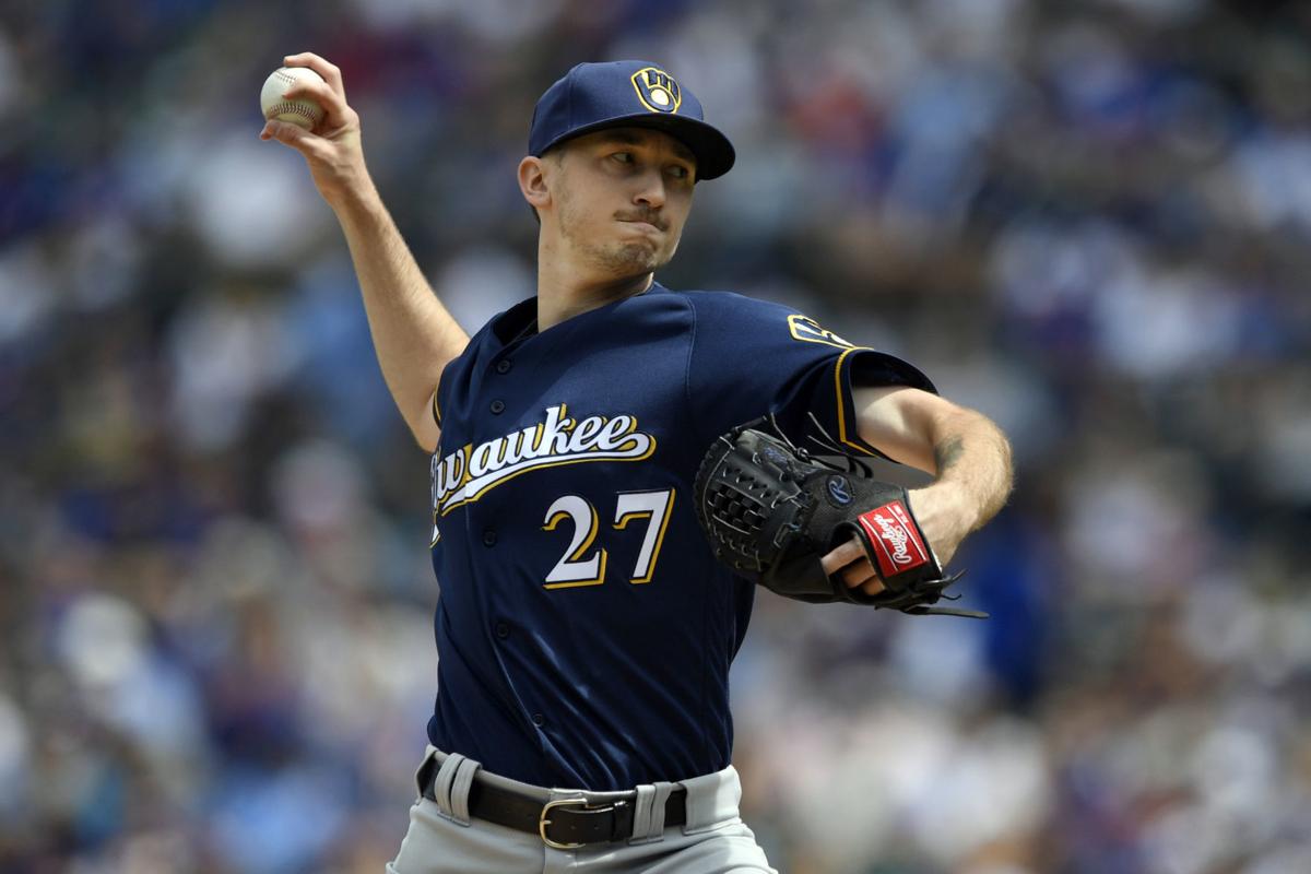 Padres Brewers Trade Baseball