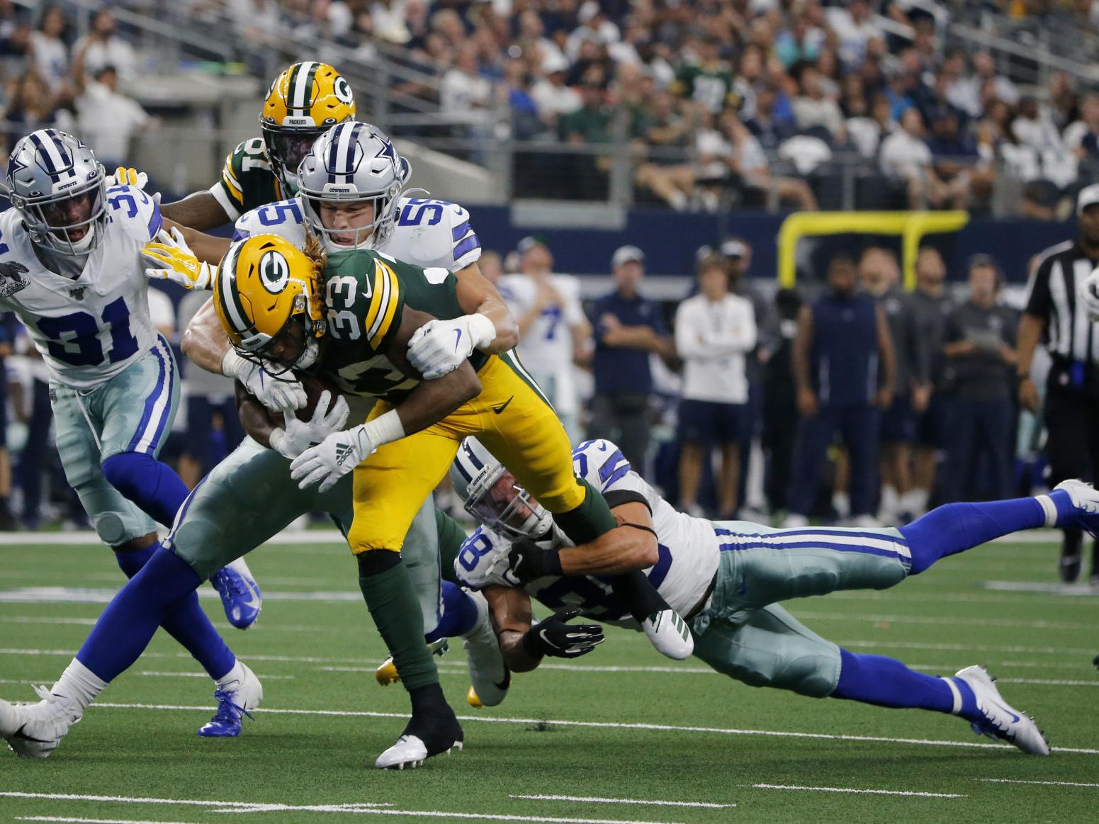 Rodgers Packers Rule At Home Of Cowboys Again In 34 24 Win Football Journaltimes Com