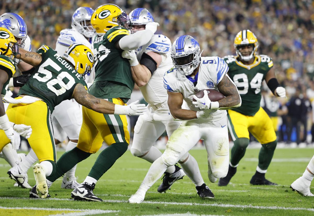 Packers dominated in first half of Thursday loss to Lions