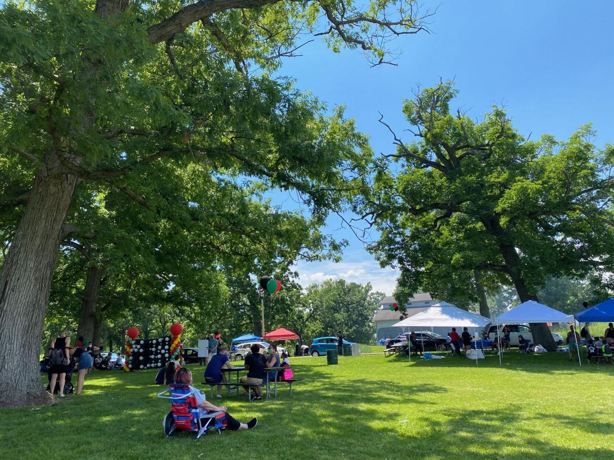 Gathering on the lawn (copy)