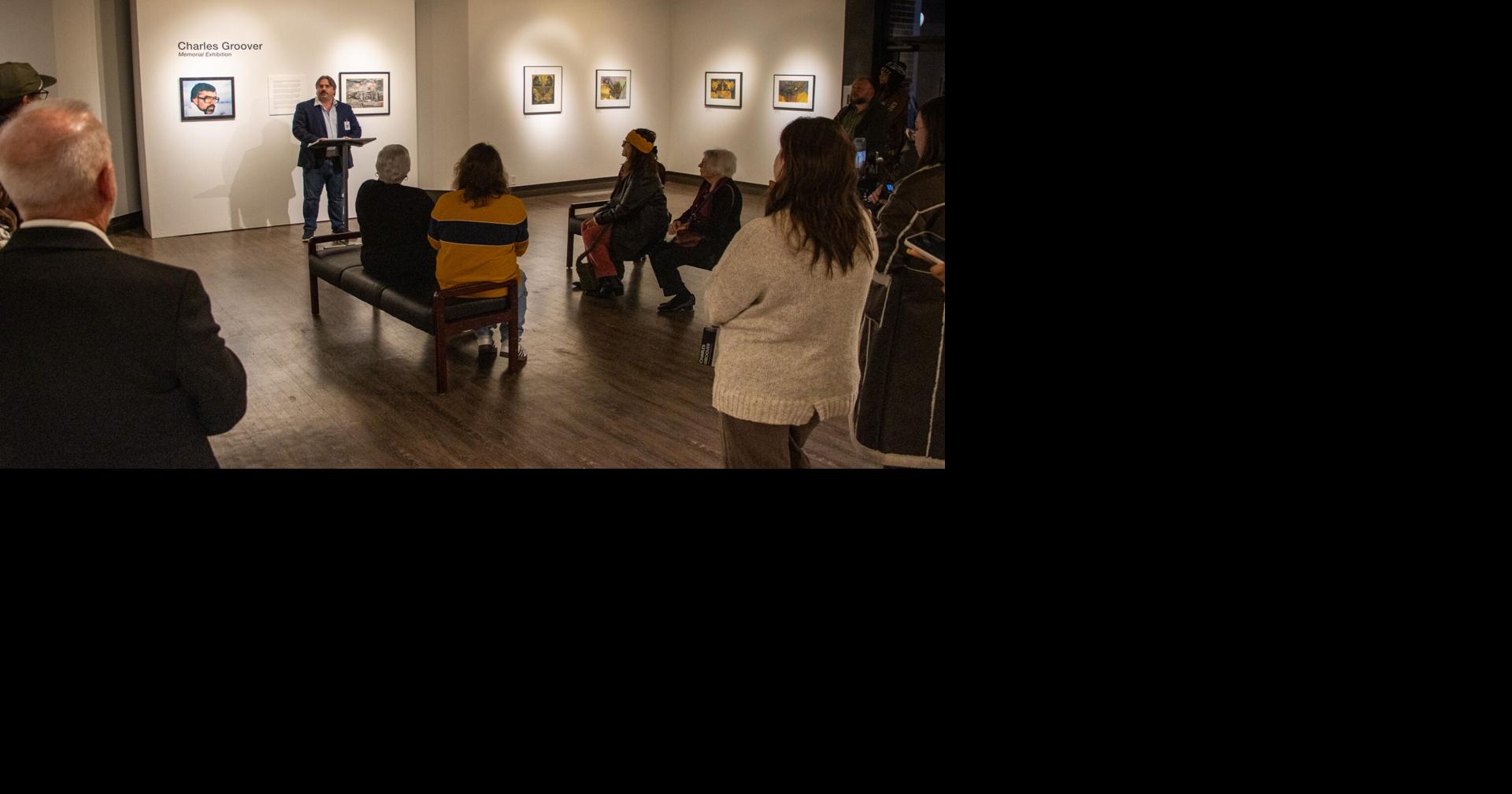 Jax State Art Department hosts memorial gallery honoring Charles Groover