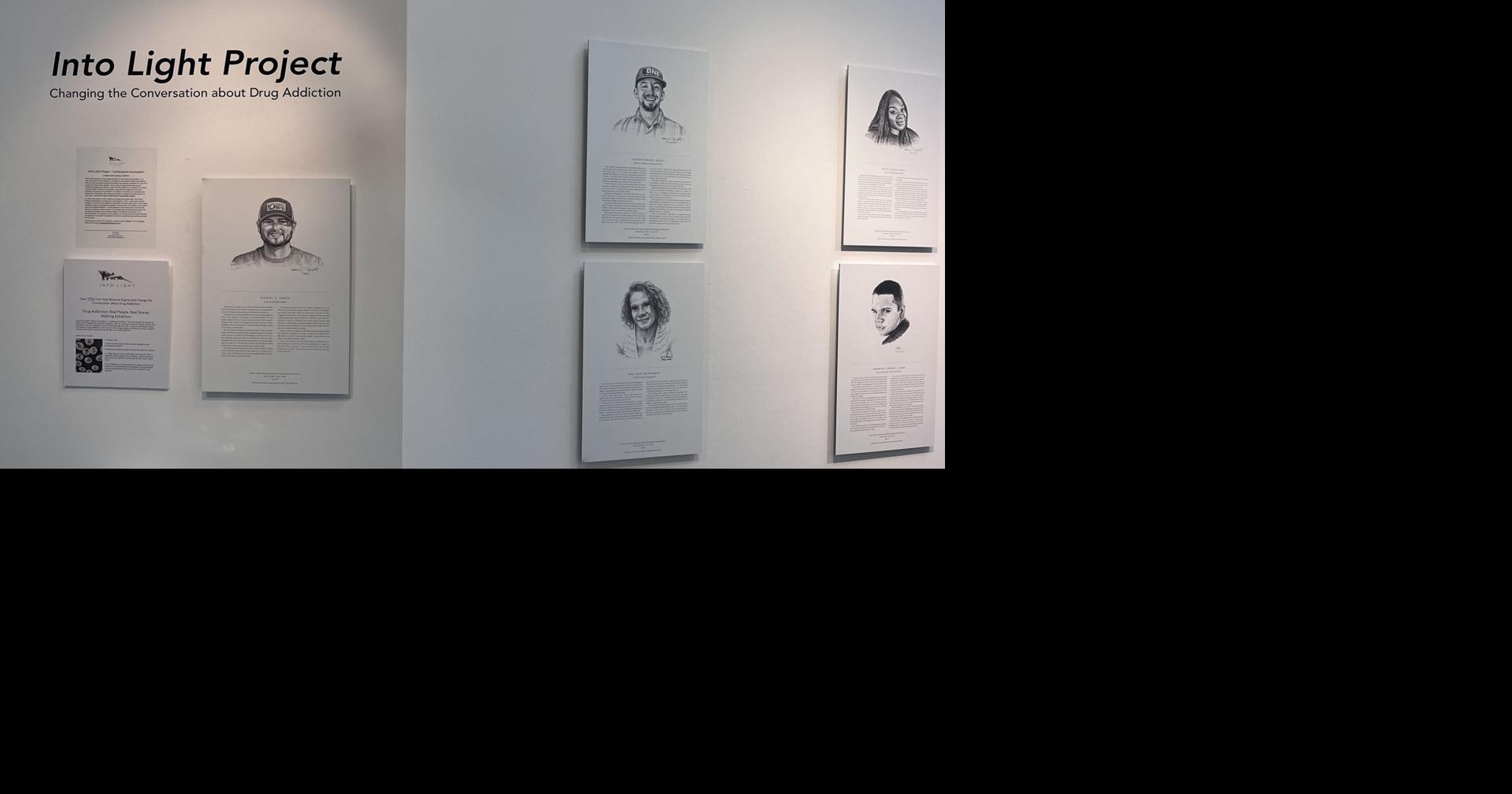 Traveling exhibit on addiction ppens in Hammond Hall Roundhouse