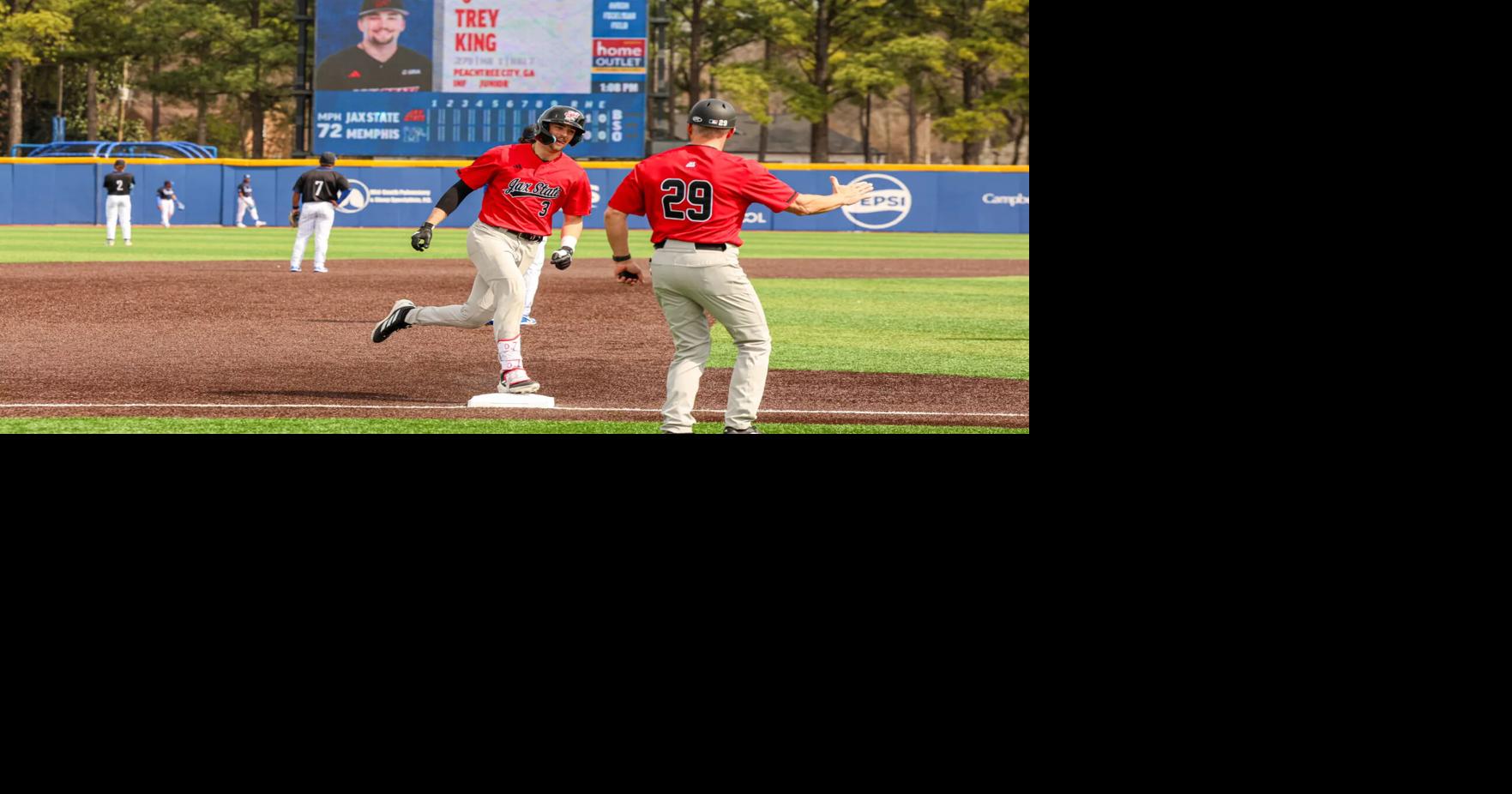 Jax State baseball sweeps Memphis to extend its winning streak to 10
