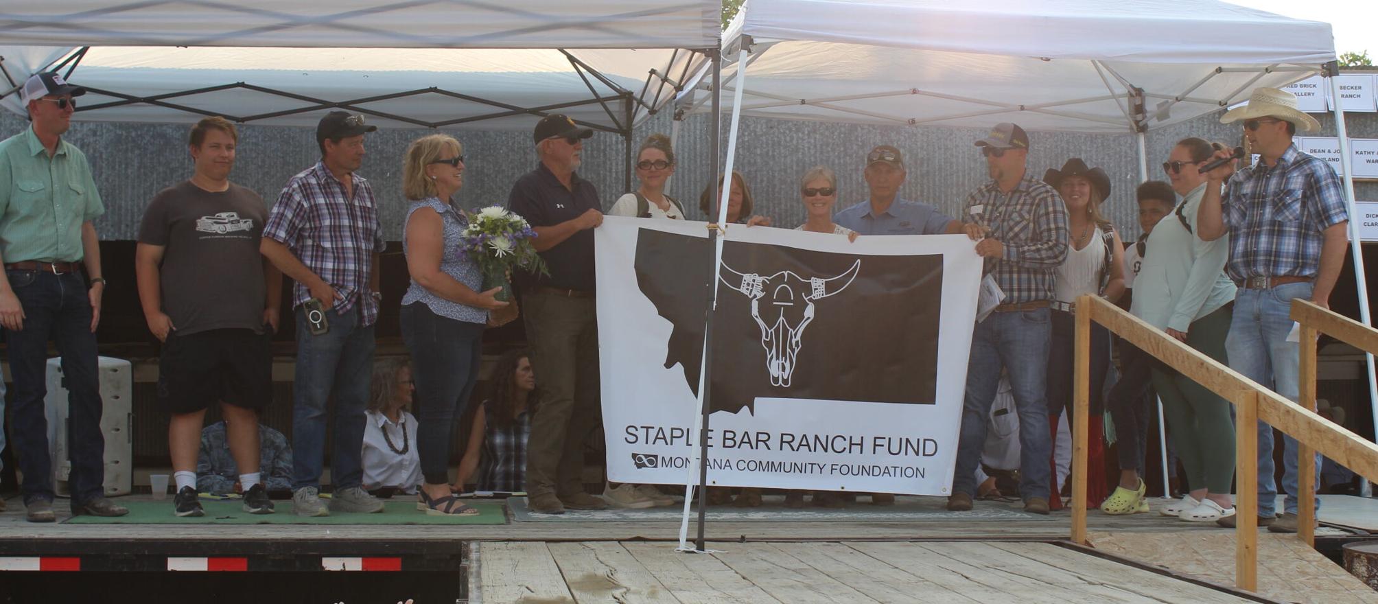 Who gave 500,000 in matching funds to the Judith Basin County