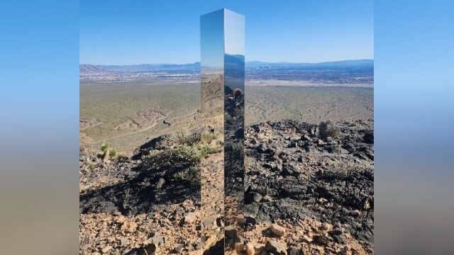 'Mysterious' Monolith Similar To Column Seen In 2020 Appears In Las ...