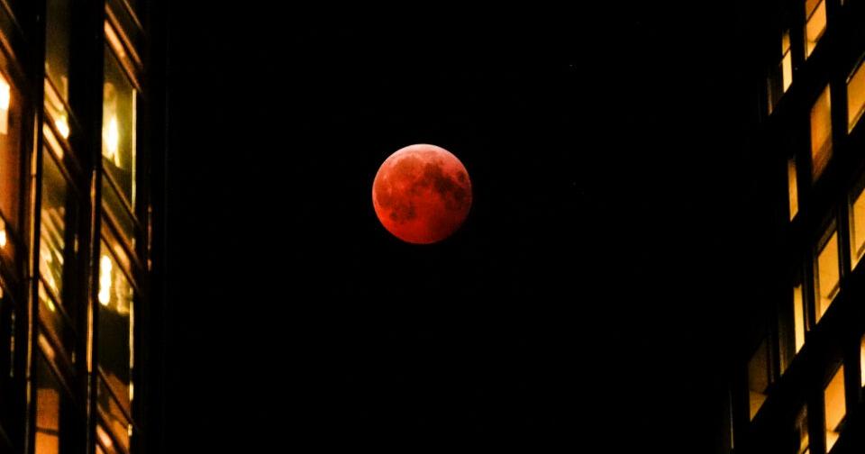 A total lunar eclipse will turn the moon blood red on Tuesday across ...