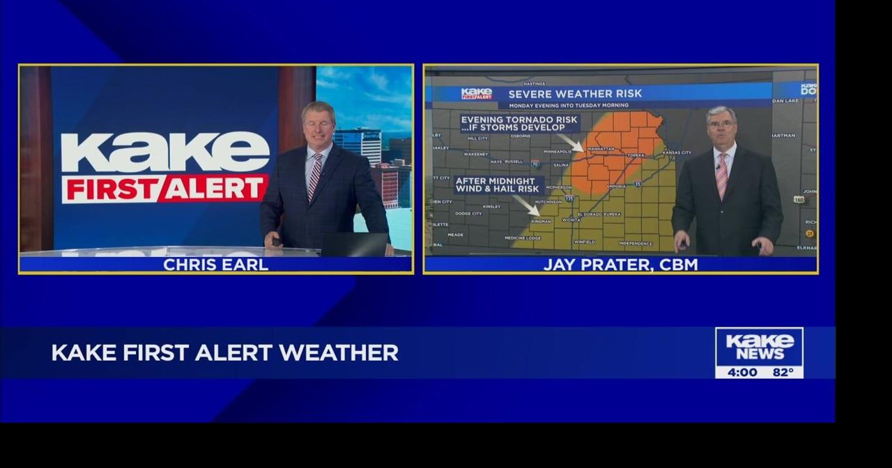 Severe risk Monday evening and overnight | Video | kake.com