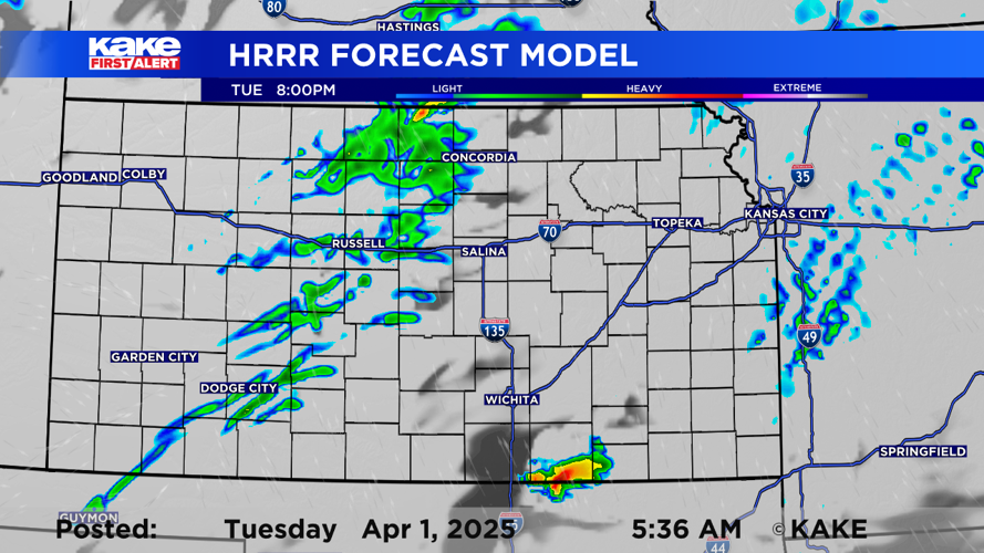 Tuesday brings high wind, fire danger, and severe weather threat ...