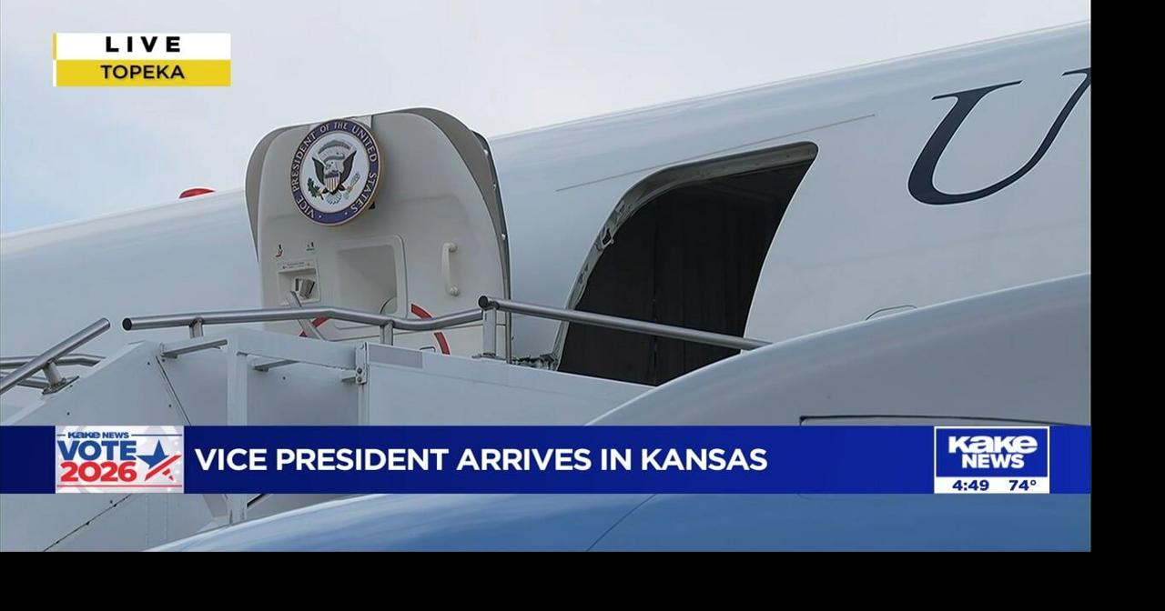 Vice President arrives in Kansas | Video | kake.com