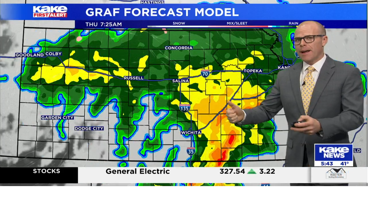 Rain Wednesday Night into Thursday | Video | kake.com