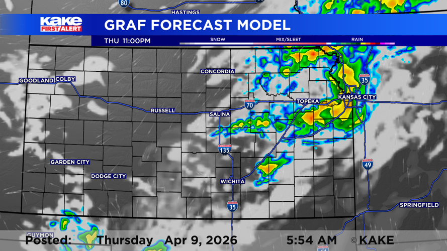 Rain and severe storms return to KAKEland | Trusted News Source for ...
