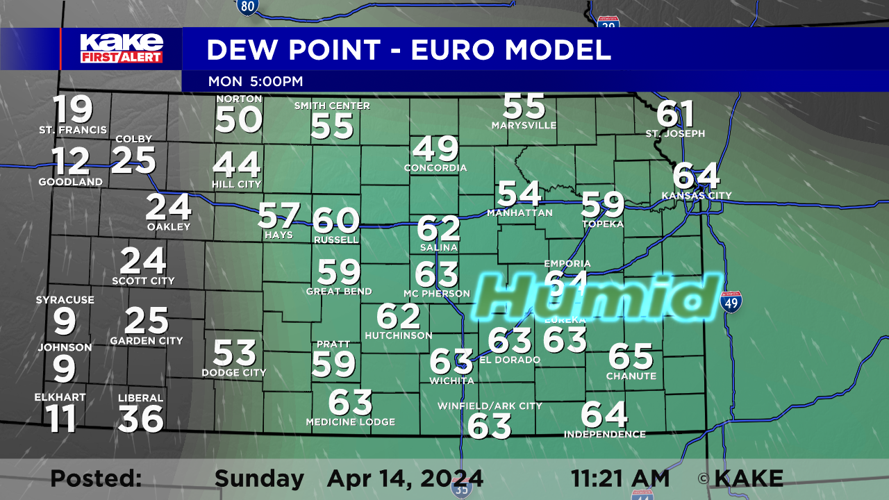 Strong to severe storms expected Monday evening and overnight | | kake.com