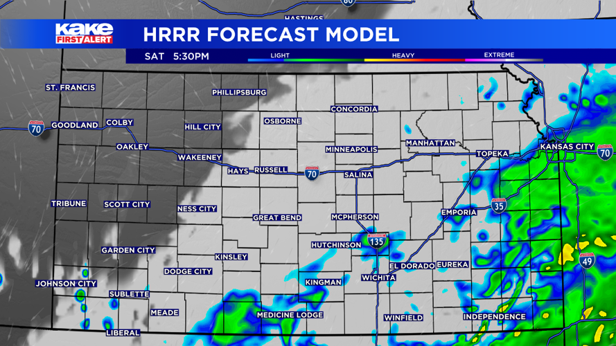 Late-week rain on the way to KAKEland | Trusted News Source for Wichita ...