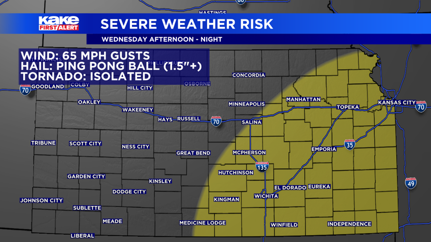 Severe weather chances return to KAKEland this week | Trusted News ...