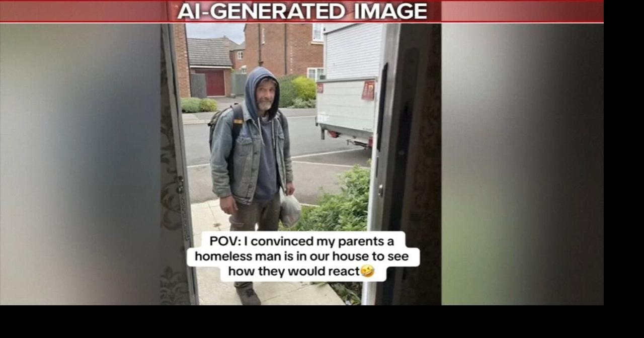 Police Departments Issue Warnings On Ai Homeless Man Prank Kake